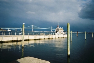 Bridge to Newport and Isabella's Rescue